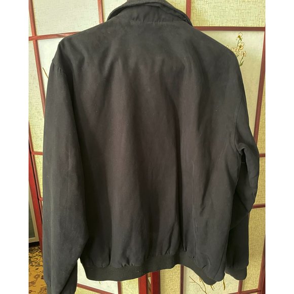 Izod Men's Lined Jacket - Black - Picture 2 of 10